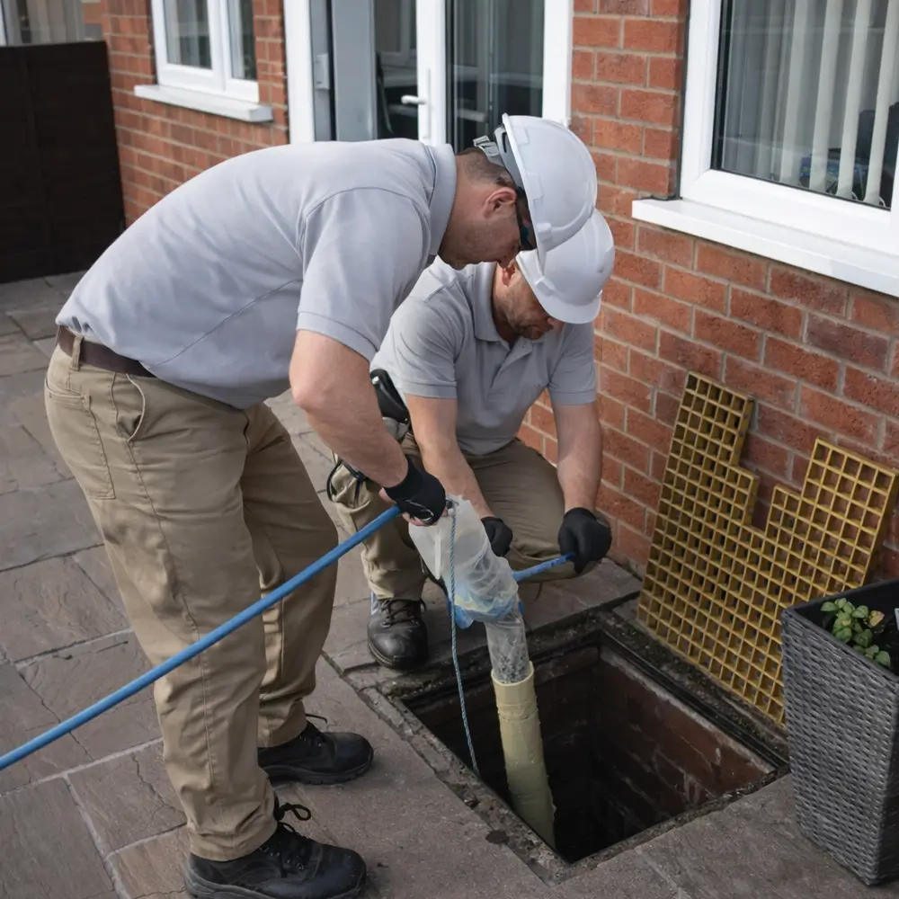 Blocked drain repair service in Gillingham